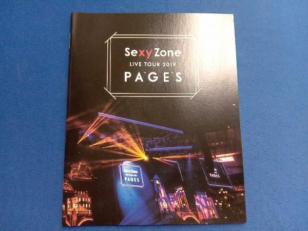 Sexy Zone LIVE TOUR 2019 PAGES (ファイル付き) Sexy Zone LIVE TOUR 2019 PAGES｜STARTO ENTERTAINMENT