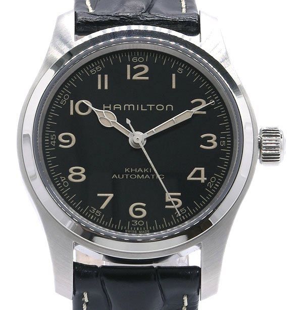 ☆箱保付！極美品！HAMILTON ハミルトン カーキフィールドオート 