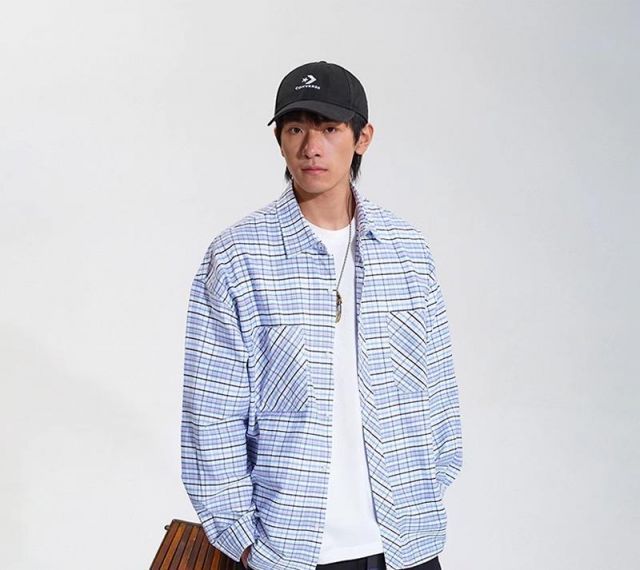 秋冬 コーデ メンズ 服 シンプル ファッション オシャレ 大人 かっこいい 大きいサイズ ストリート 紳士服 綿 チェック柄 シャツ ヴィンテージ 長袖 薄手 ジャケット
