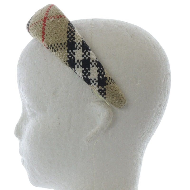 BURBERRY チェック柄 ヘアバンド　試着のみ 楽天市場】BURBERRY バーバリー Vintage Check Cotton Scrunchie
