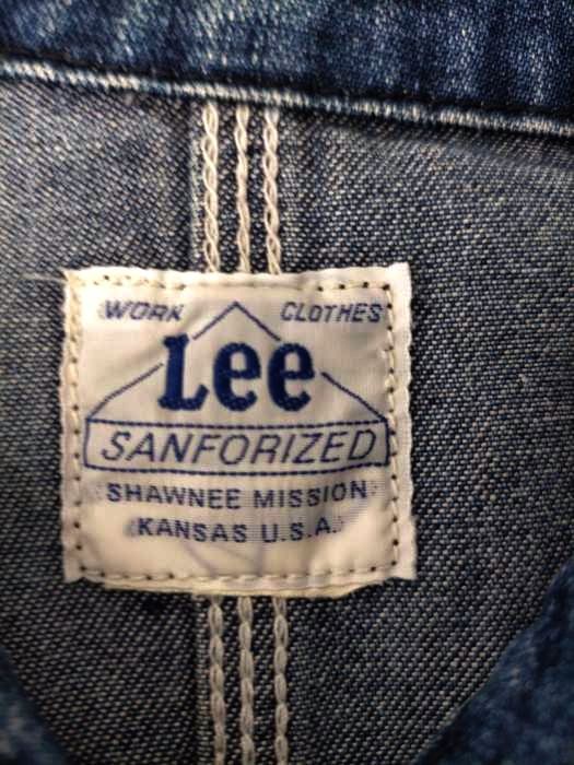 リー Lee ハウスタグ復刻 カバーオール デニムジャケット
