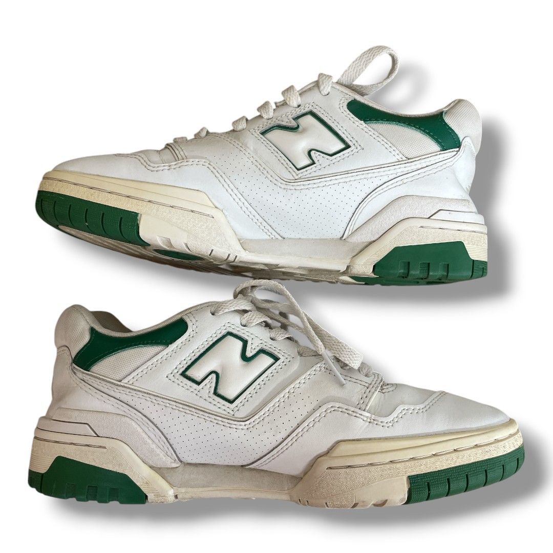 NEW BALANCE ニューバランス BB550SWB 白・緑 ホワイト・グリーン 