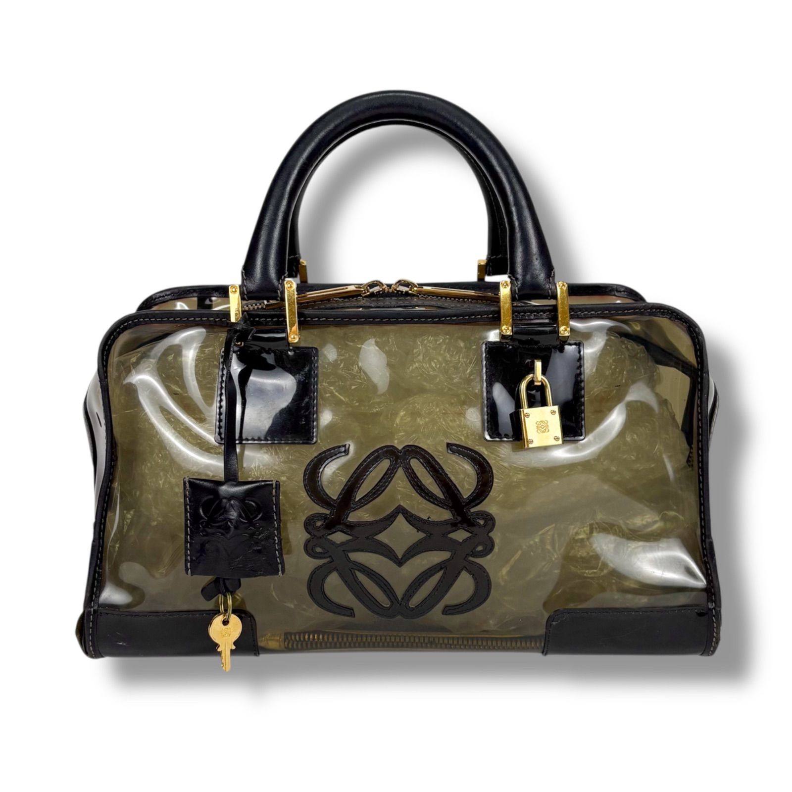 ロエベ LOEWE アマソナ28 クリアバッグ 限定品 リミテッド