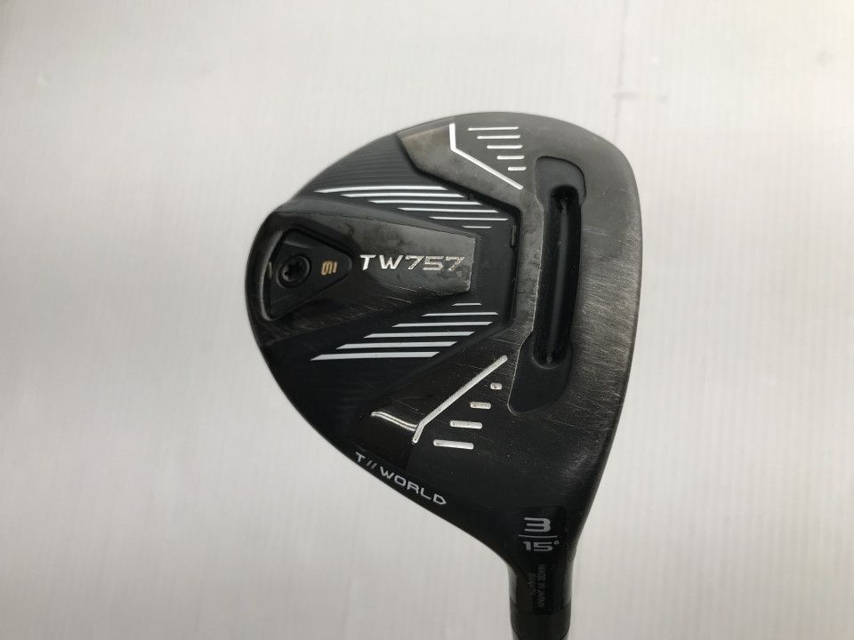 【即納】【訳あり】TOUR WORLD TW757 | 15 | VIZARD　PT 60 | 中古 | フェアウェイウッド | ホンマゴルフ