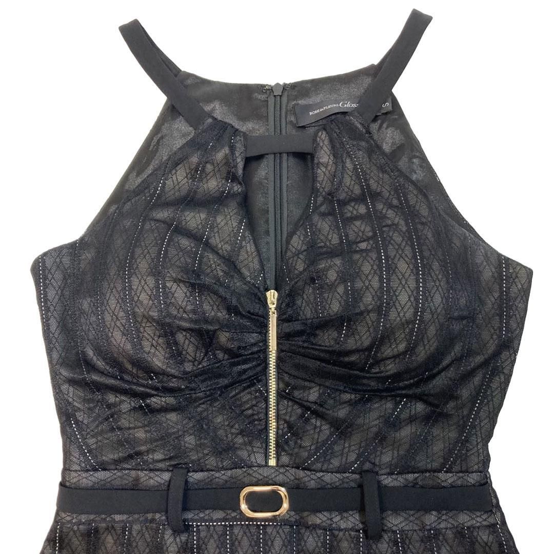 ROBE de FLEURS Glossy / ローブドフルールグロッシー】バストジッパー