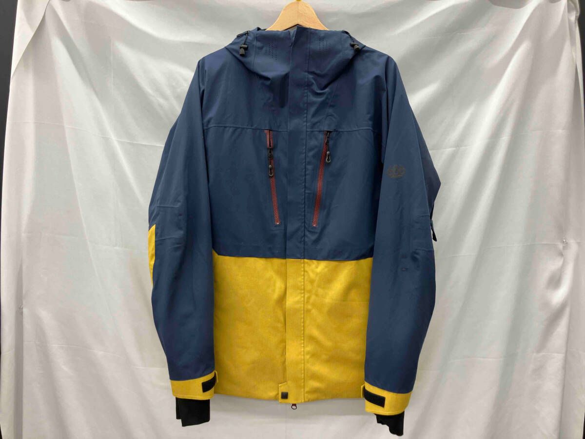 686 シックスエイトシックス|スノーボードジャケット|ブルー×イエロー|S|Mens