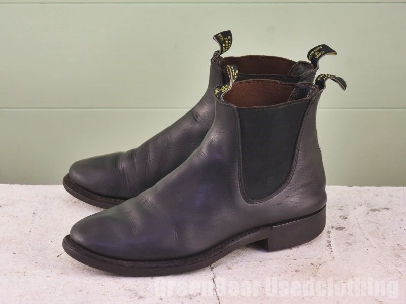 R.M WILLIAMSサイドゴアブーツ ブラック アールエム ウィリアムス R.M.Williams サイドゴアブーツ