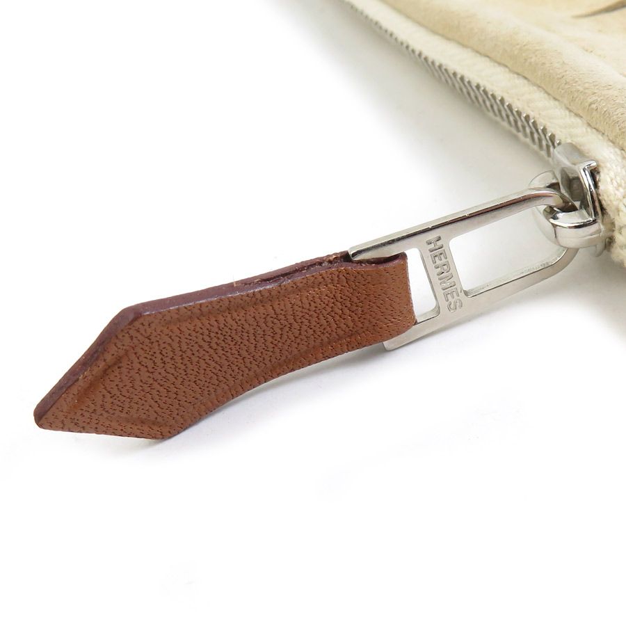 エルメス HERMES ポーチ トゥルース フラット ティピ コットン  