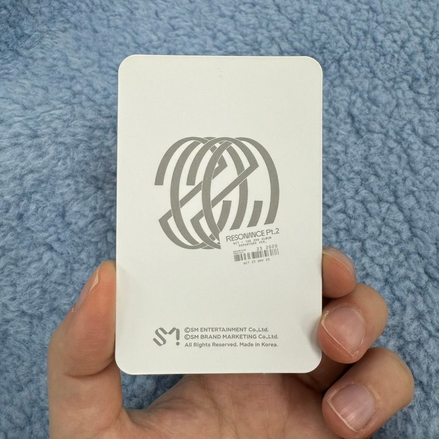 NCT チソン トレカ RESONANCE Pt.2 LENTICULAR PHOTO CARD SET