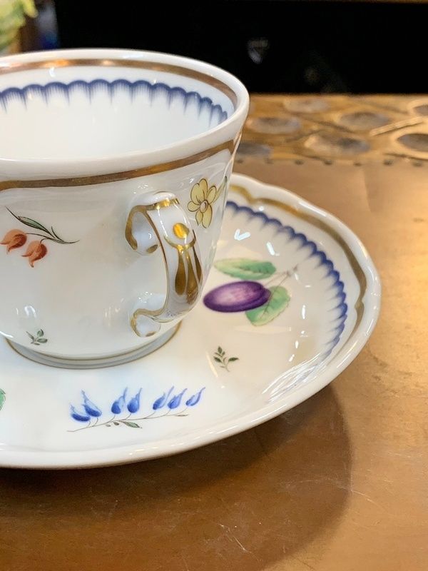 リチャードジノリ　アイリス　デミタス カップ＆ソーサー リチャード ジノリ インペロ ジュリエッタ デミタス カップ