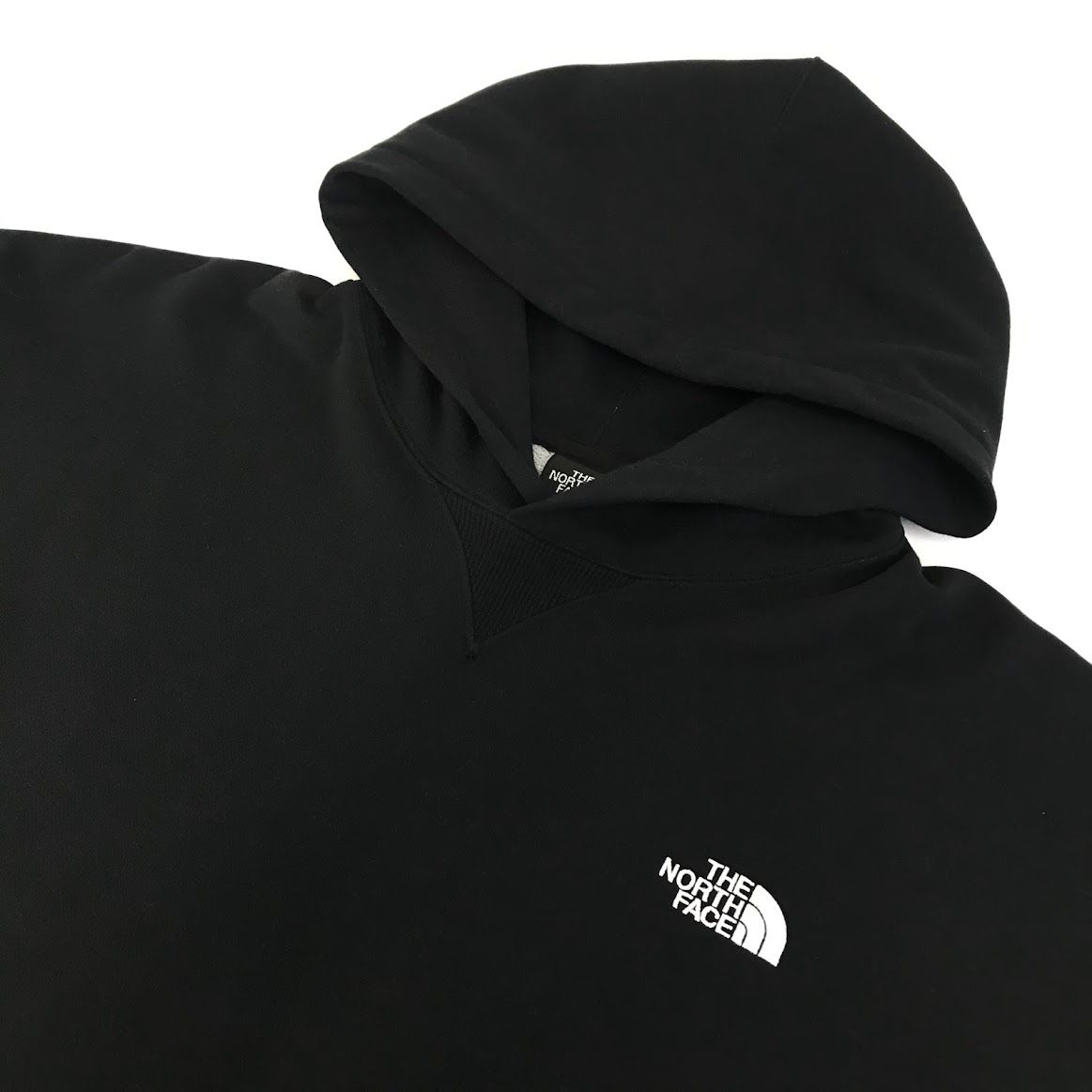 懐かしい 倉吉店 THE NORTH FACE | ザ ノースフェイス パーカー JACQUARD BACK SQUARE LOGO HOODIE プルオーバーパーカー NT62437 ブラック サイズ L 100