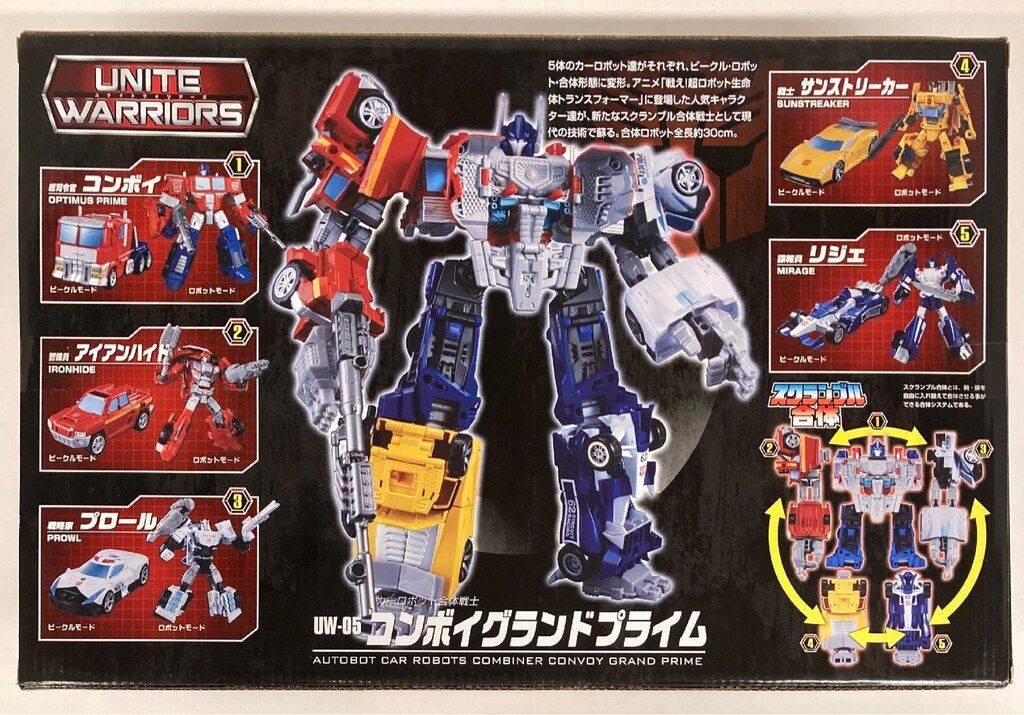 タカラトミー ユナイトウォリアーズ コンボイグランドプライム