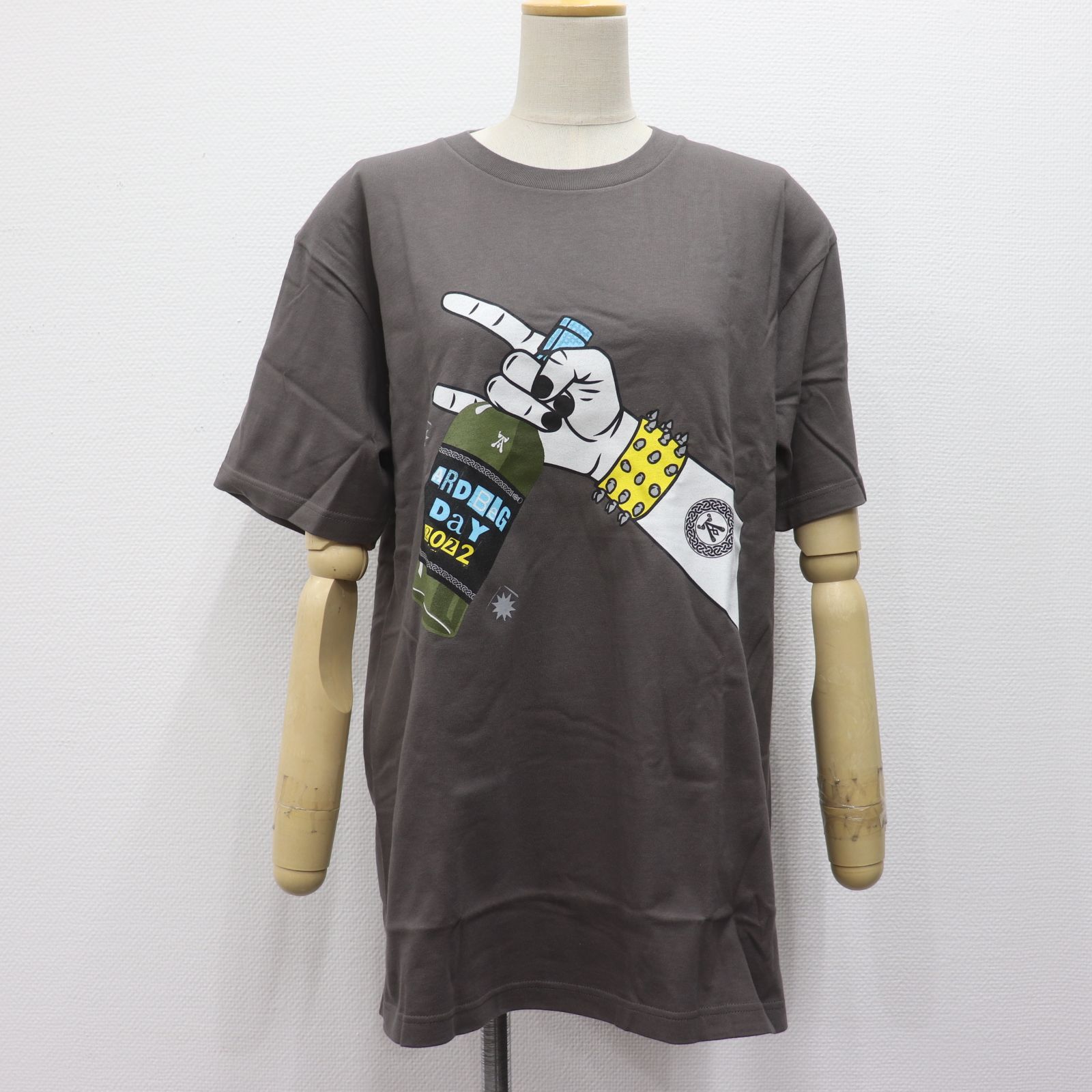 ITC559UPT4UO 美品 ARDBEG アードベッグ ARDBEGDAY アードベッグデー 2022 Tシャツ トップス 半袖 グレー Lサイズ  - メルカリ