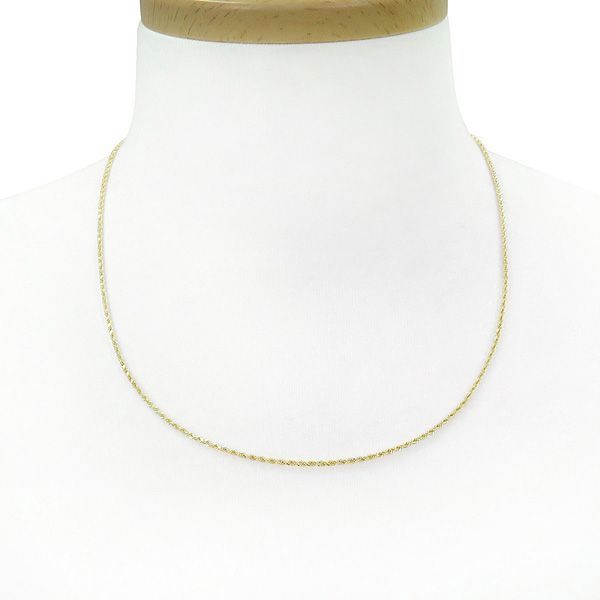 55cm 未使用】AVALANCHE アヴァランチ 10K イエローゴールド ロープ