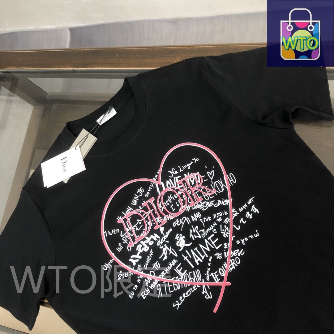 本日限定特価】DIOR クルーネックTシャツ - 高品質コットンで