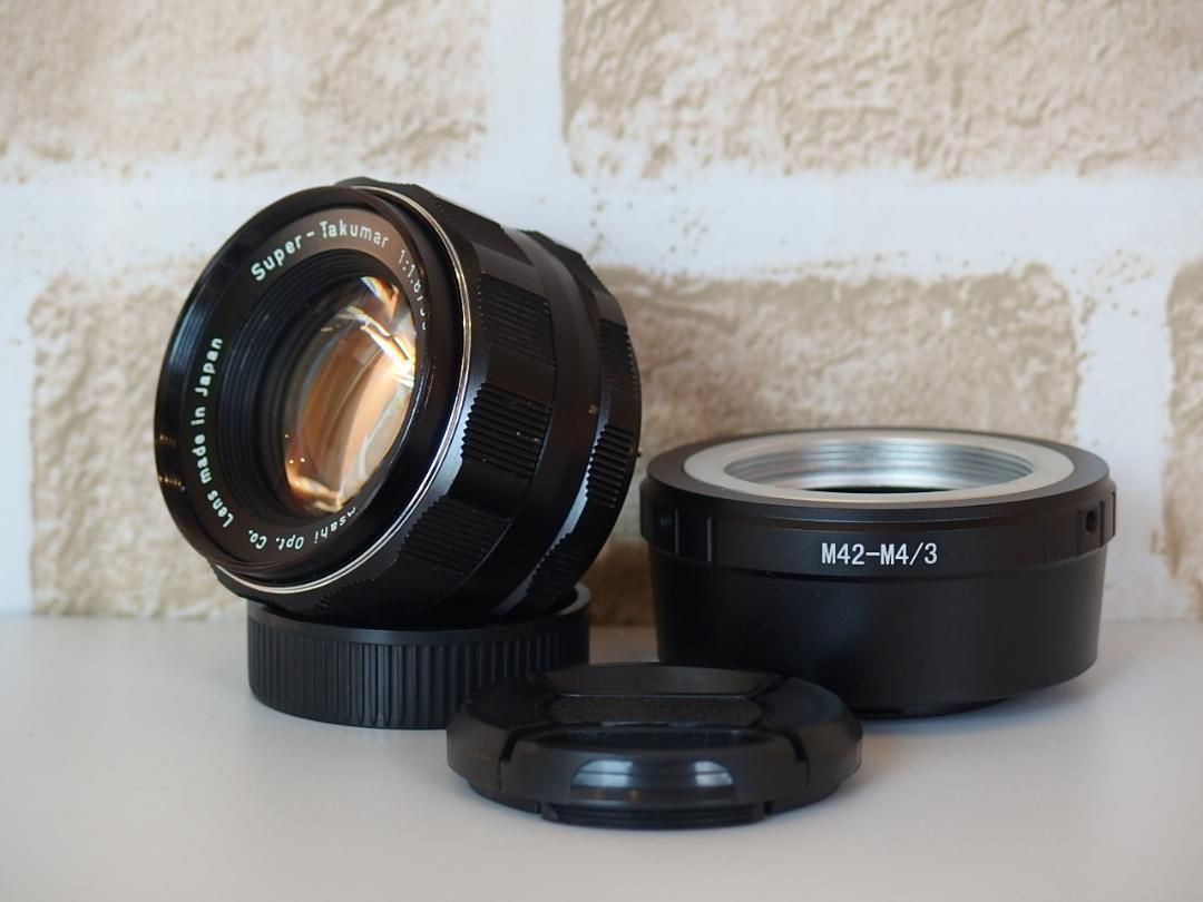 Super Takumar 55mm F1.8＋Eマウントアダプター Super-Takumar 55mm F1