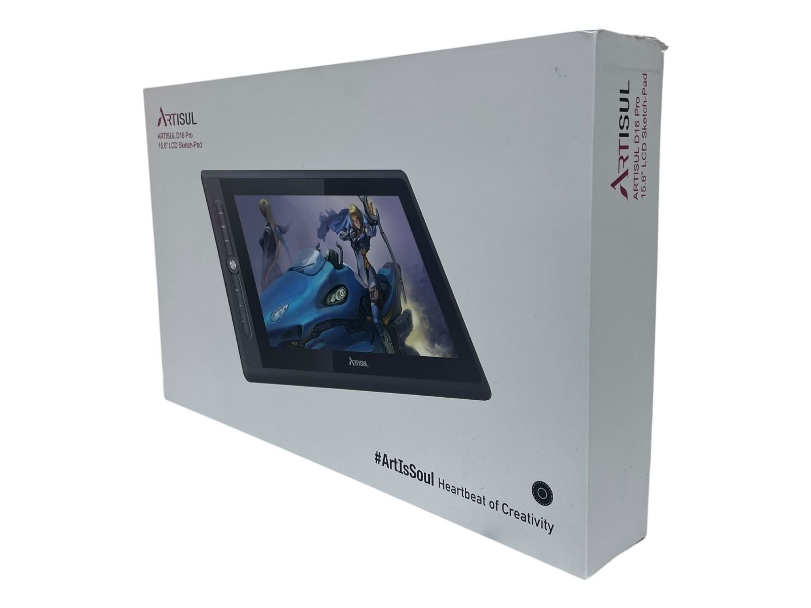 確認ようです(*^^*) Artisul (アーティスル) ペンタブレット D16 Pro ブラック 家電/045