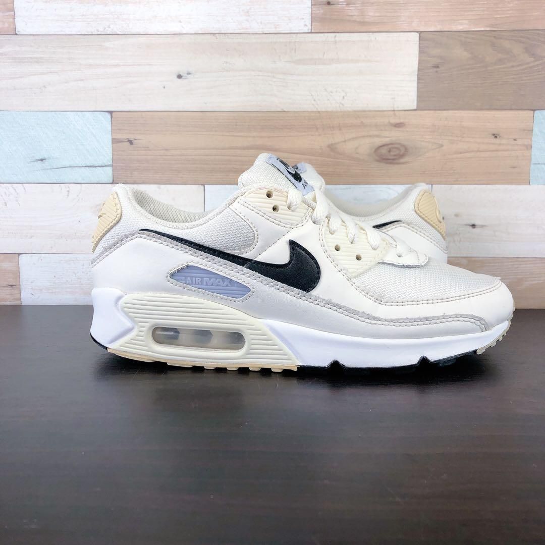 Nike Air Max 90 ホワイト/ブラック/イエロー Nike Sportswear AIR MAX 90 - Sneakersy niskie/biały - Zalando.pl