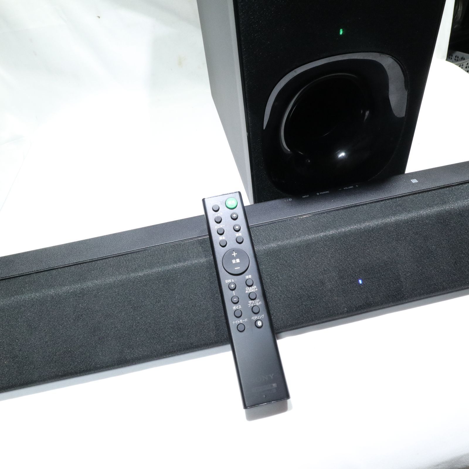 動作 済み SONY|ソニー SA-CT380 サウンドバー SA-WCT380 サブウーファー|サブウーハー 取扱説明書 リモコン 外 属