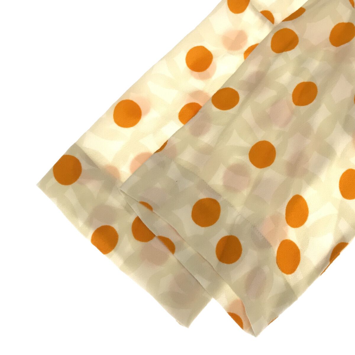 【美品】Marimekkoマリメッコ　ワンピース　水玉　ドット marimekko 美品 マリメッコ ドット柄 水玉プリント ストレッチ