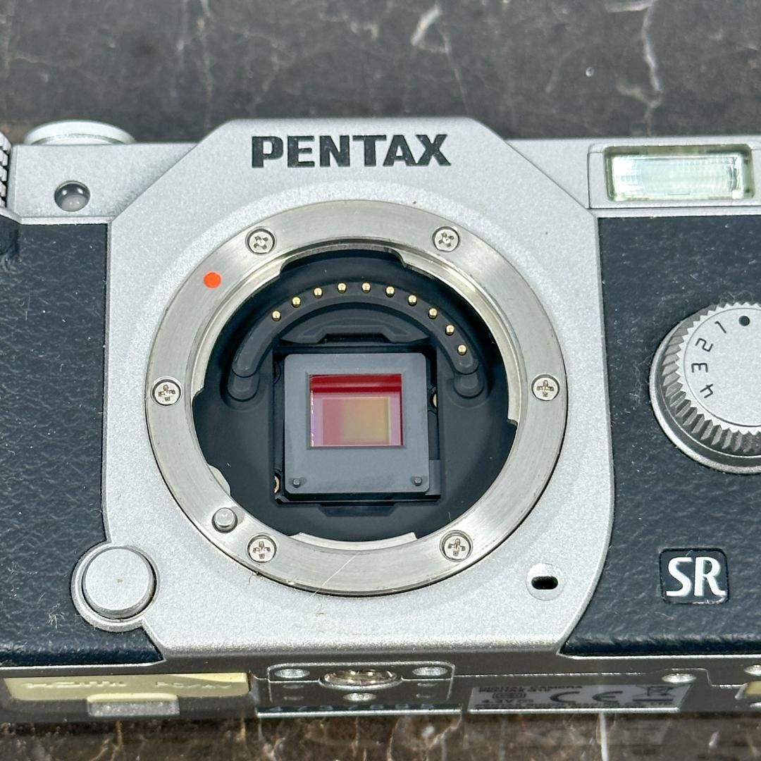 PENTAX ミラーレス一眼 Q10 ボディ シルバー Q10 BODY SILVER 12152
