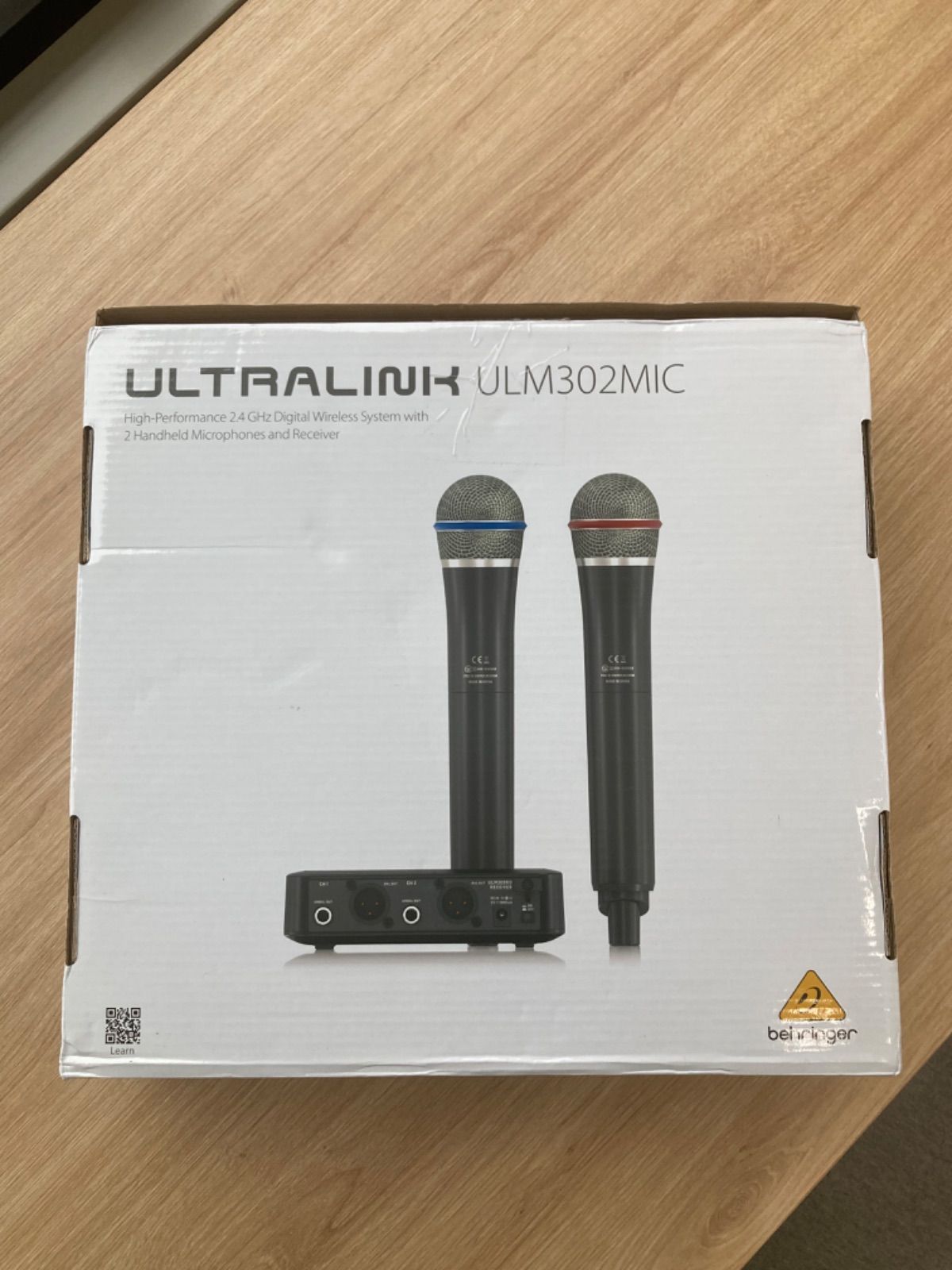 B122 Behringer ワイヤレスマイクシステム ULM302MIC - want.jp株式