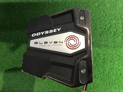 オデッセイ ELEVEN TRIPLE TRACK 34インチ パター PT STROKE LAB フレックスその他 メンズ 男性用 右利き 右用 Dランク ゴルフクラブ