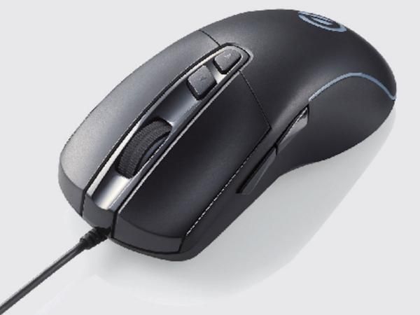【新品・5営業日で発送】ELECOM エレコム ゲーミングマウス／光学式／8000万回耐久スイッチ／6200dpi／5ボタン／有線／ブラック(M-G01URBK)
