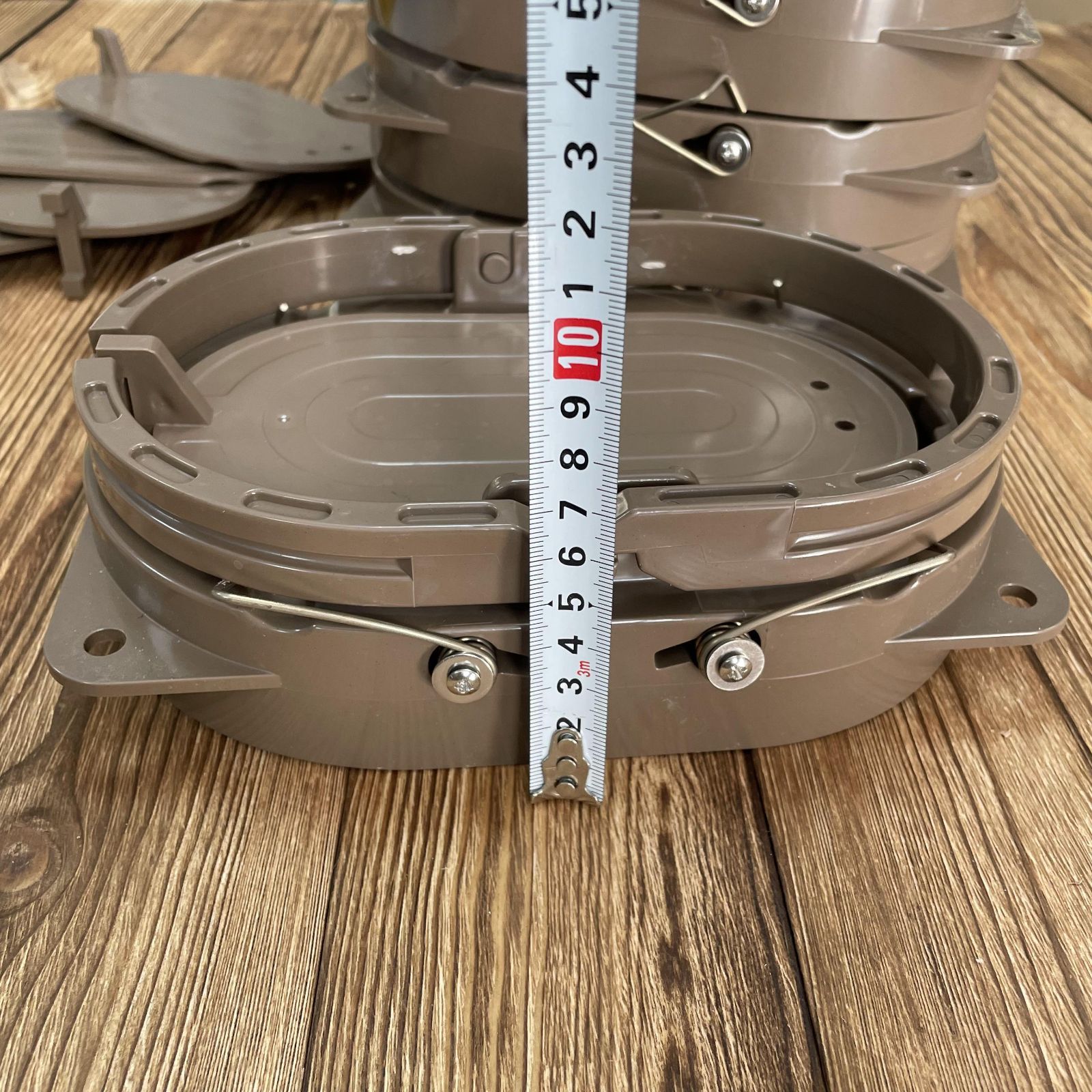 くくり罠踏板15cm 新3代目 14cm×21cm 10個セット HRDEVELOPMENT_JP