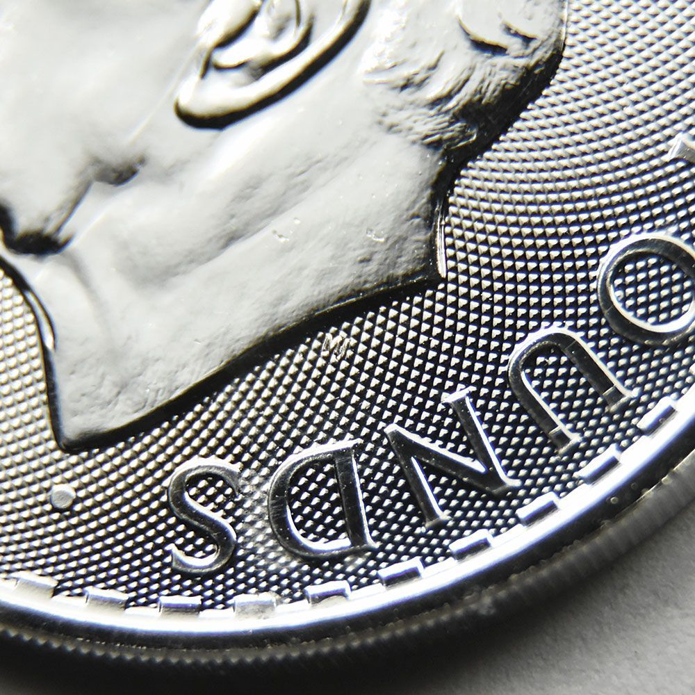 イギリス 2023 チャールズ3世 ブリタニア 2ポンド 1オンス 銀貨 【500