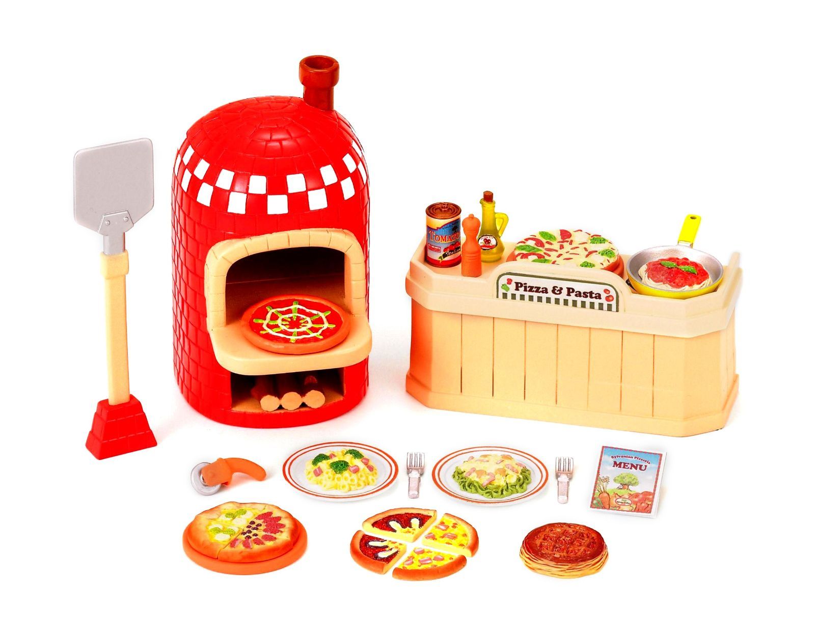 シルバニアファミリー お店 ピザ・パスタセット ミ-59