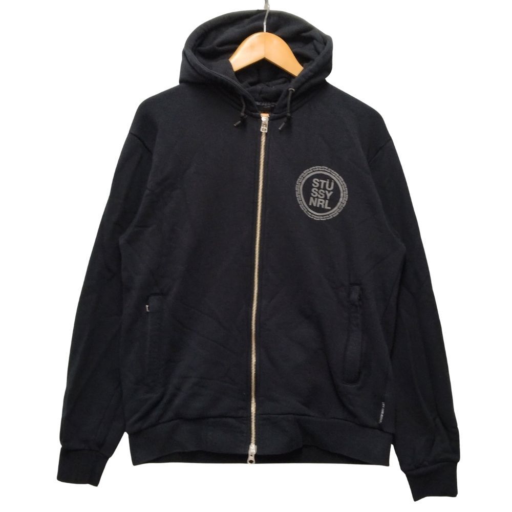 STUSSY ステューシー 8ボール スウェット パーカー ブラック 黒 L STUSSY ステューシー パーカー プルオーバー メンズ