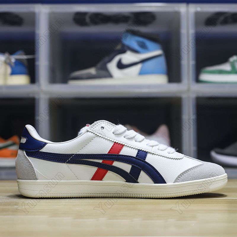 Onitsuka Tiger アシックス ランニングシューズ メンズ スニーカー Tokuten メンズ 陸上/ランニング ランニングシューズ 軽量 クッション性 厚底 大きいサイズ