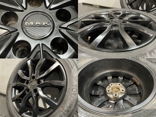 MAK 17インチ ホイール& 215/55R17 YOKOHAMA スタッドレスタイヤ MAK 17インチ ホイール& 215/55R17 YOKOHAMA スタッドレスタイヤ