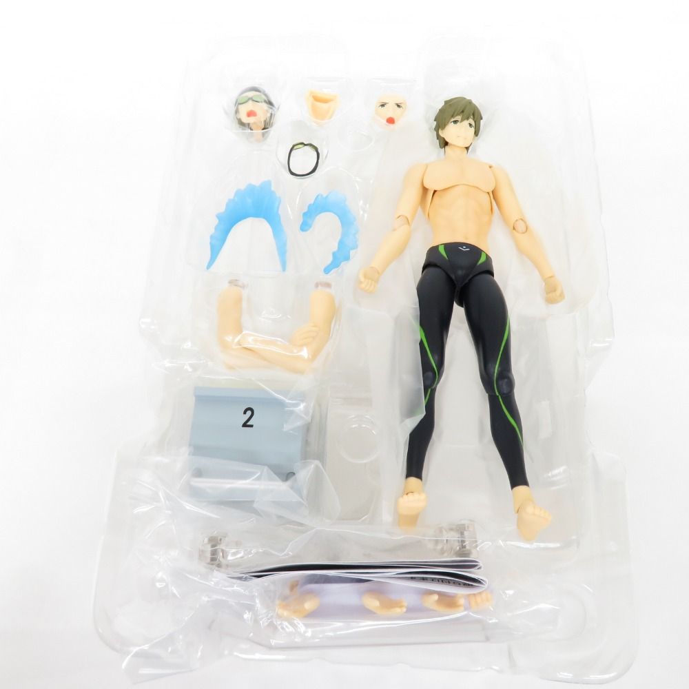【未使用】Free!  橘真琴 figma 未開封 ホビーストック購入特典付き figma Free 橘 真琴 SP-057 ホビーストック フィギュア