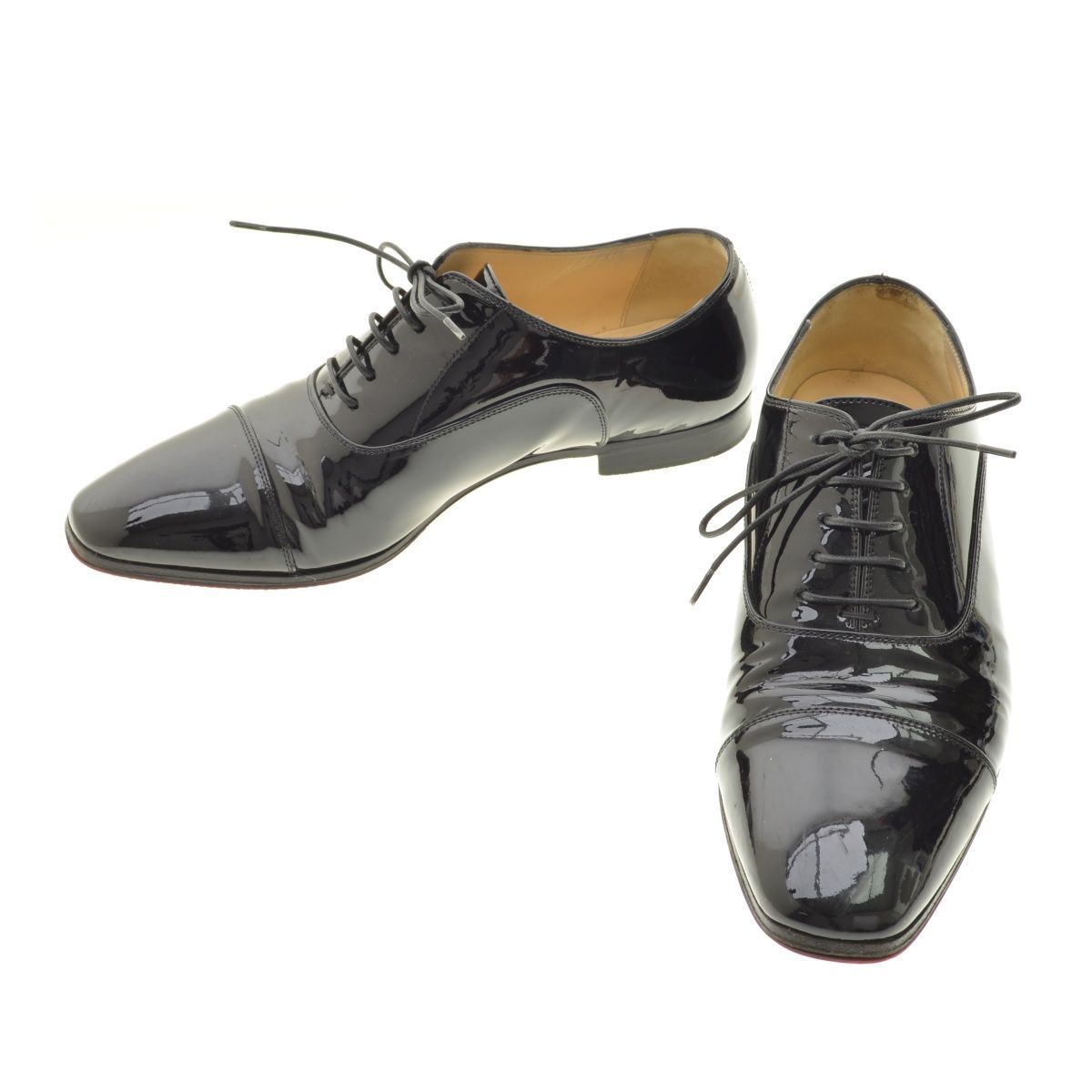 【美品】クリスチャンルブタン MASTERPUMP FLAT PATENT 美品】クリスチャンルブタン MASTERPUMP FLAT PATENT