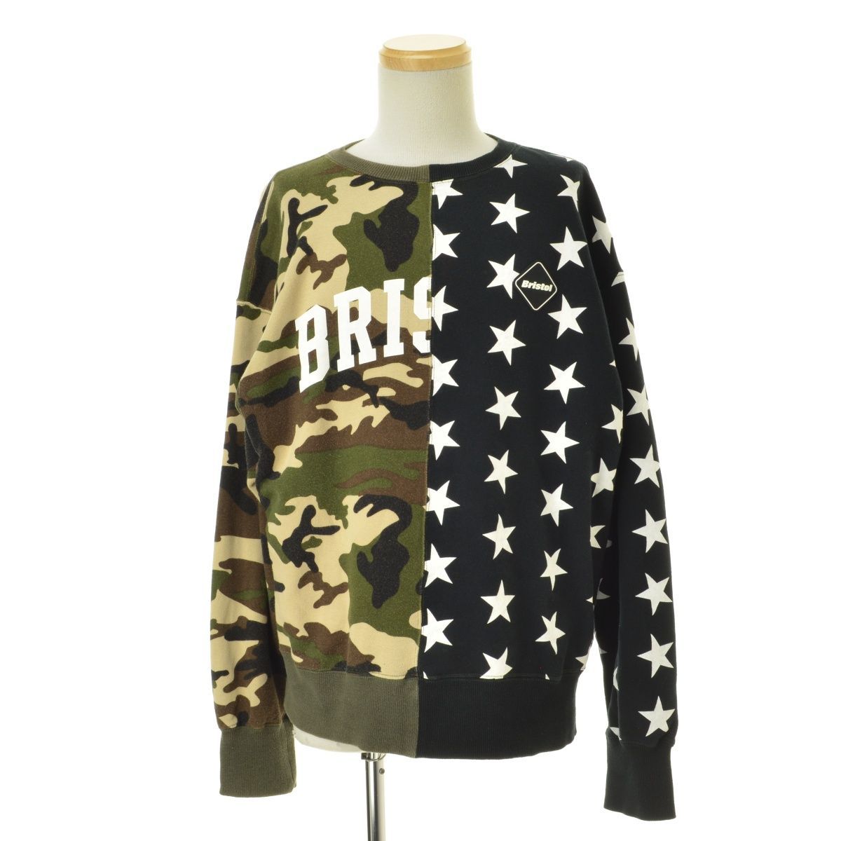 F.C.R.B.】FCRB-167055 SPLIT CREW NECK SWEAT長袖スウェット - メルカリ