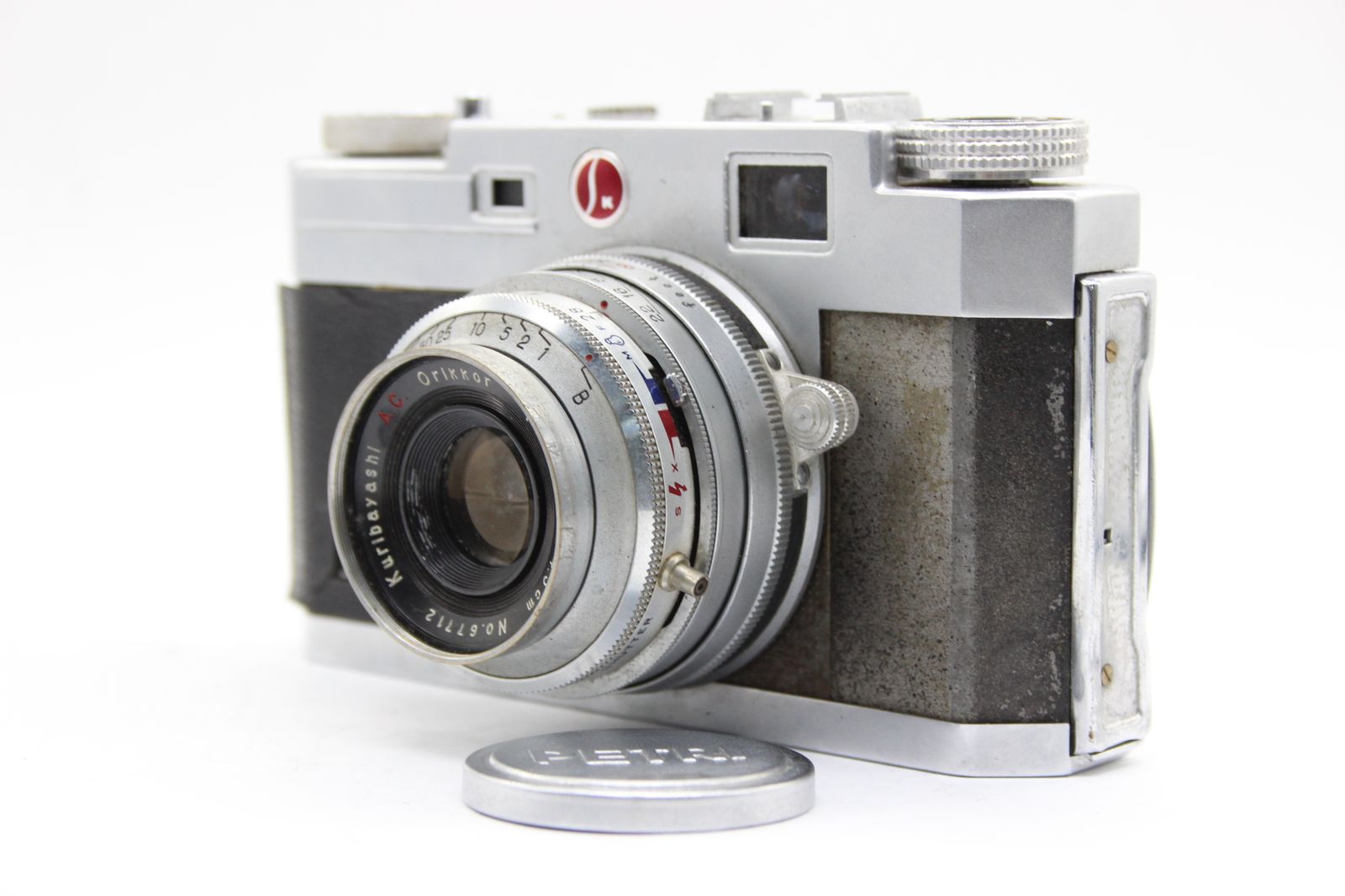 【訳あり品】 ペトリ PETRI 35 COLOR CORRECTED SUPER 2.8 Kuribayashi A C Orlkkor 4.5cm  F2.8 カメラ s3332