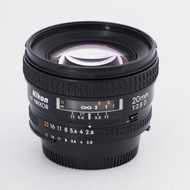 Nikon ニコン 広角 単焦点レンズ Ai AF Nikkor 20mm f2.8D フルサイズ対応