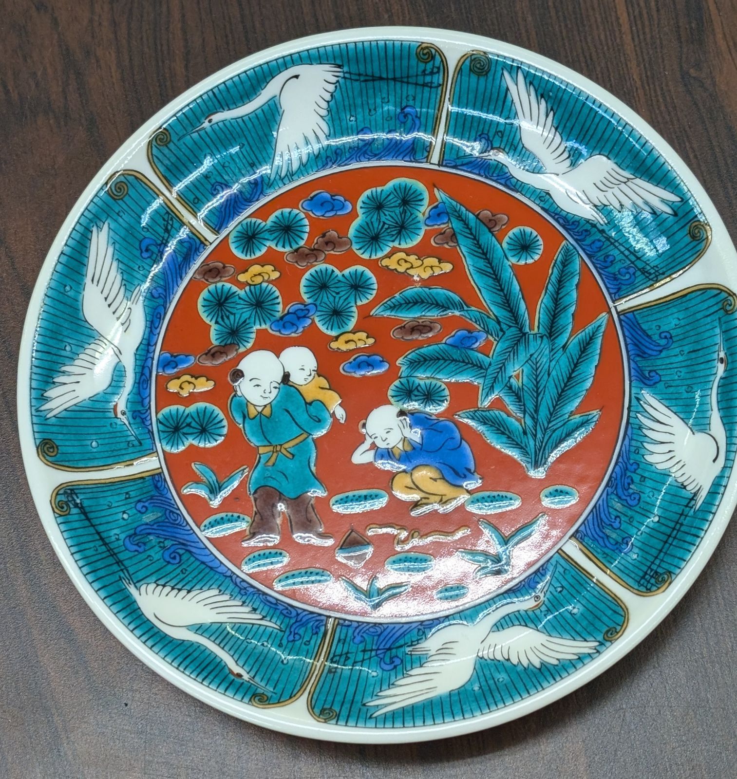 o0115-52 九谷 盃 6客 庄三 永楽 飯田屋 木米 吉田屋 古九谷風 o0115-52 九谷 盃 6客 庄三 永楽 飯田屋 木米 吉田屋 古九谷風