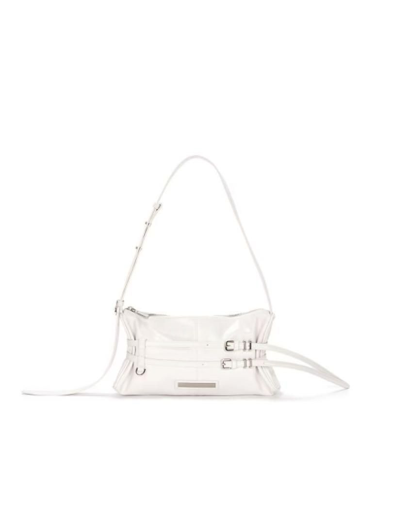 matinkim DOUBLE BELTED STRAP MINI BAG