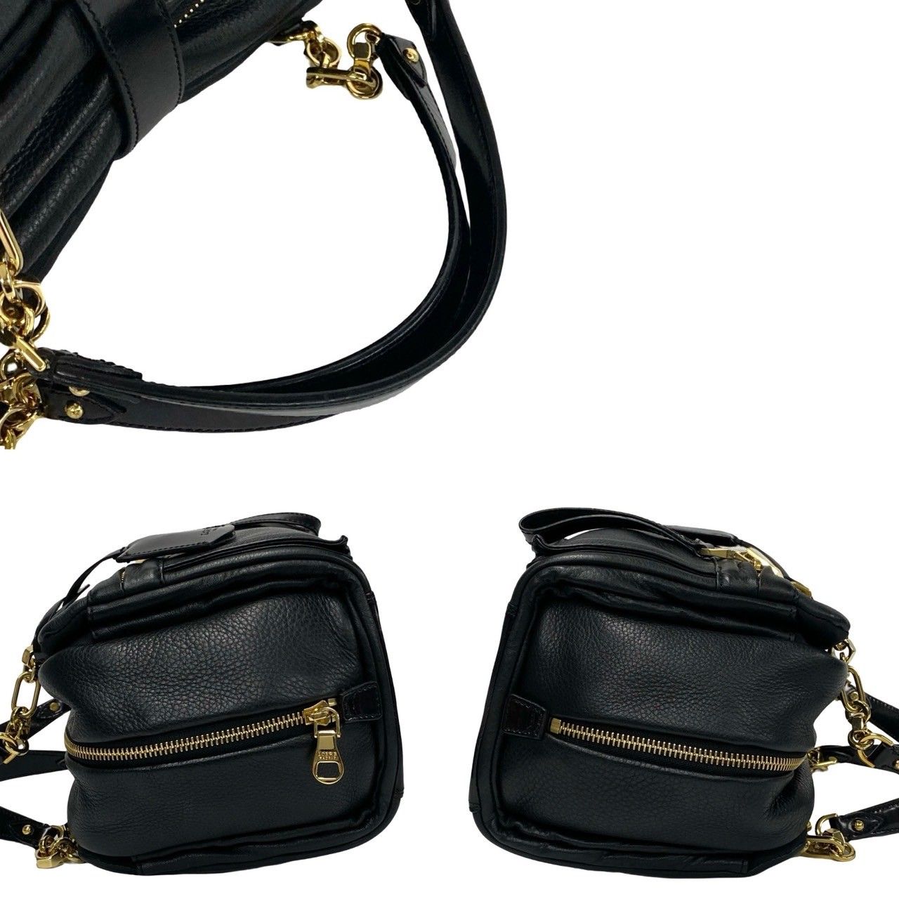 極 美品 希少品 鍵付き LOEWE ロエベ ローラ 26 ロゴ 金具