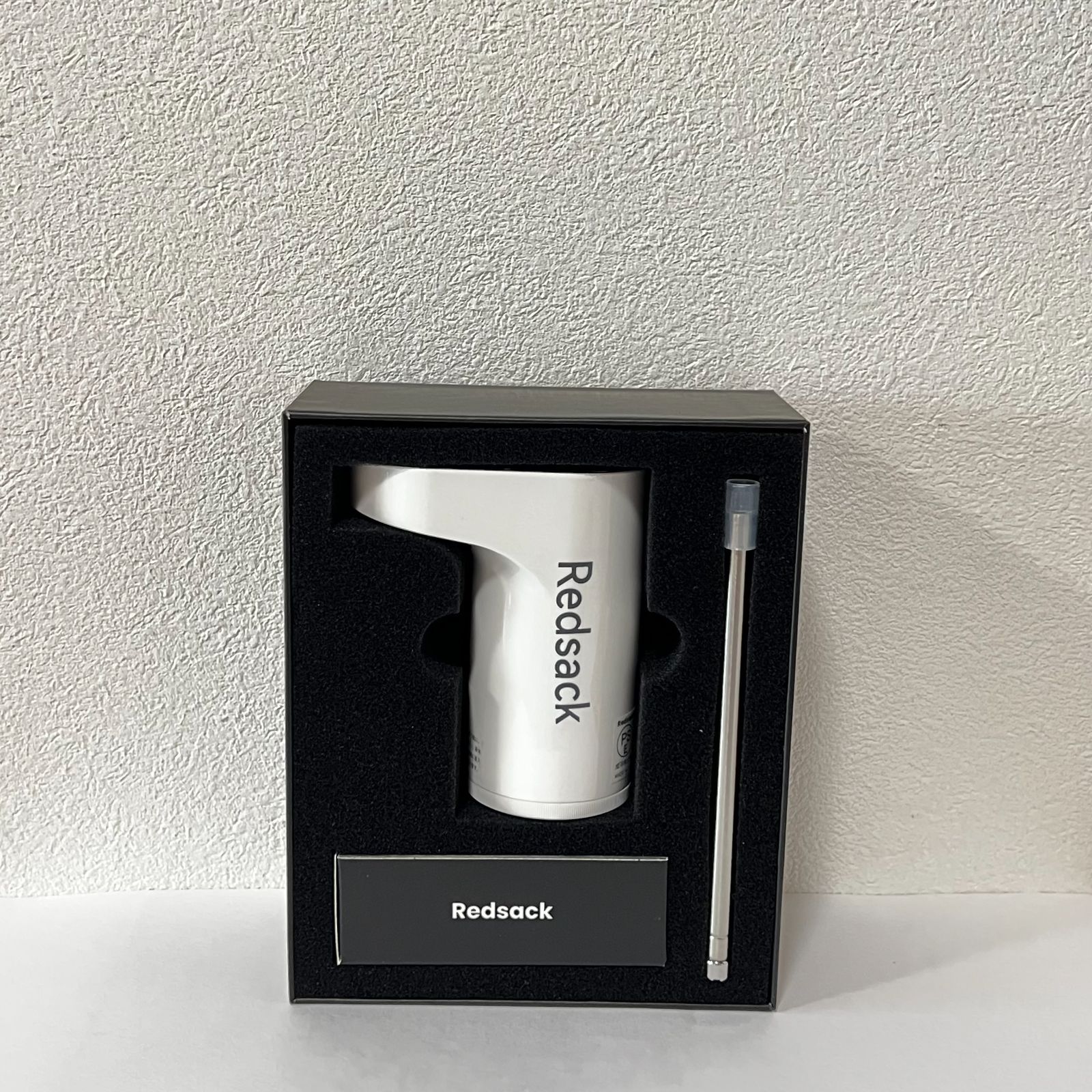 Redsack ウイスキー 自動ポンプ ブラック ワインデカンタ Redsack