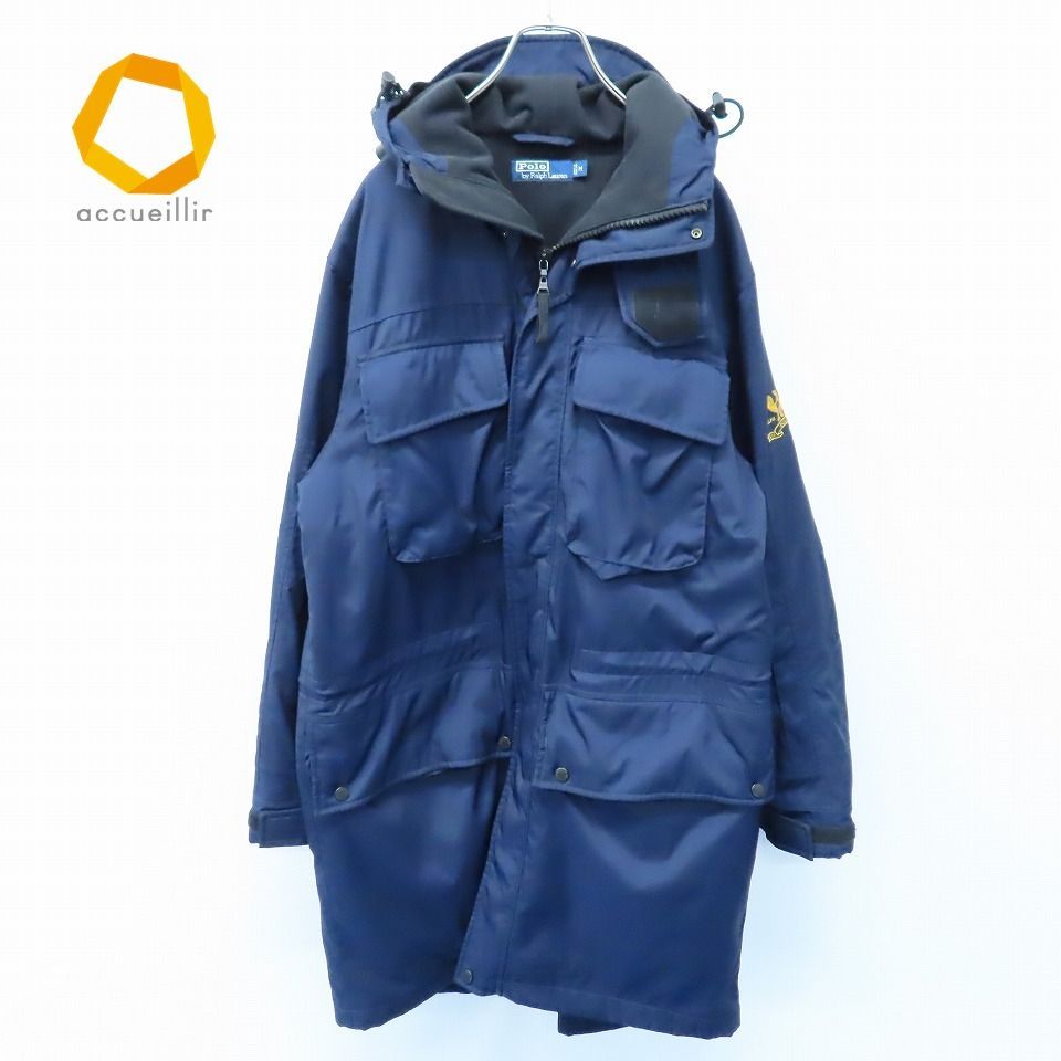 タグ付き未使用 POLO JEANS ラルフローレン 中綿コート ロングコート 送料無料】ダブルフェイスド ウール コート