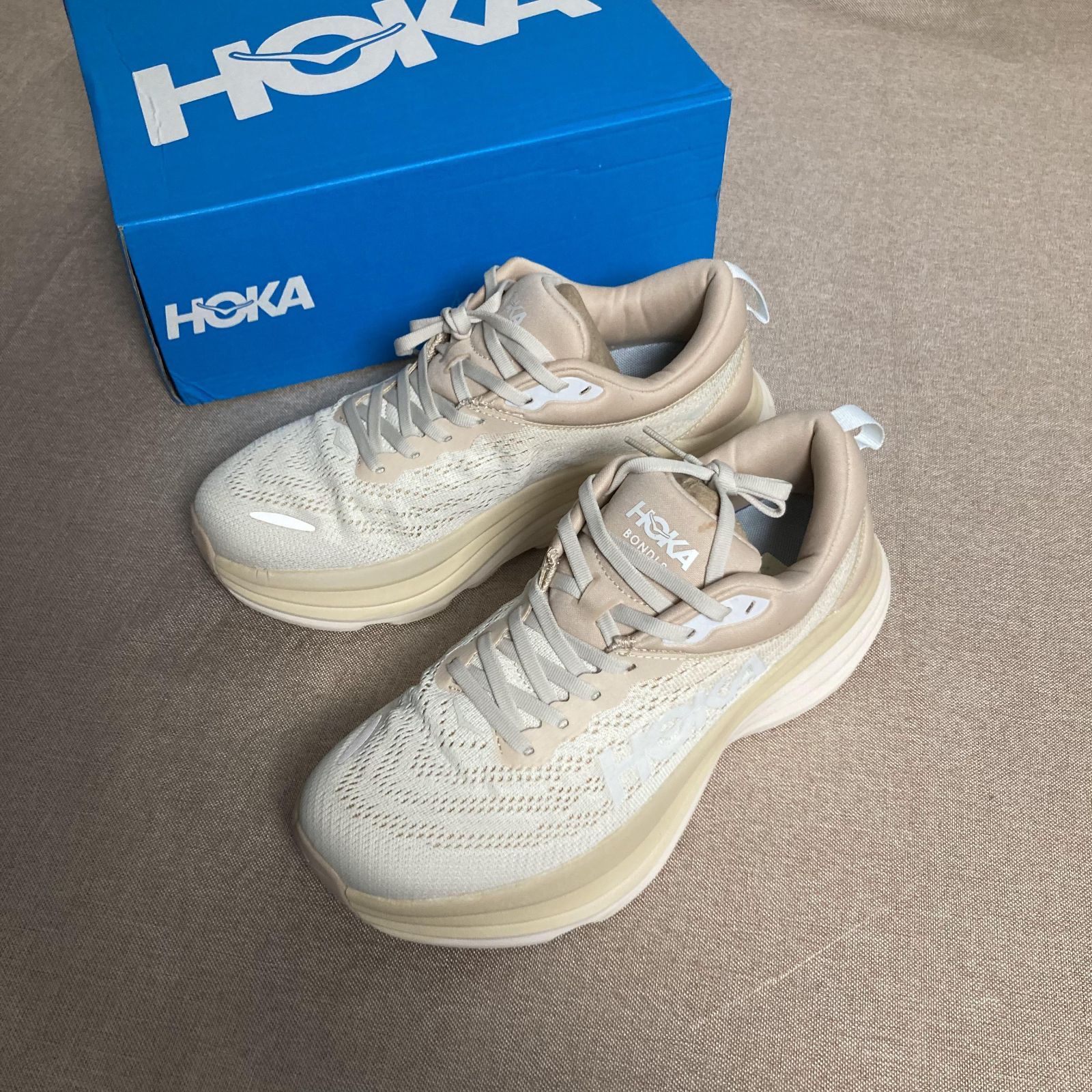 HOKA ONE ONE BONDI 8 ホカオネオネ ランニングシューズ レディース ボンダイ 8 19 - メルカリ