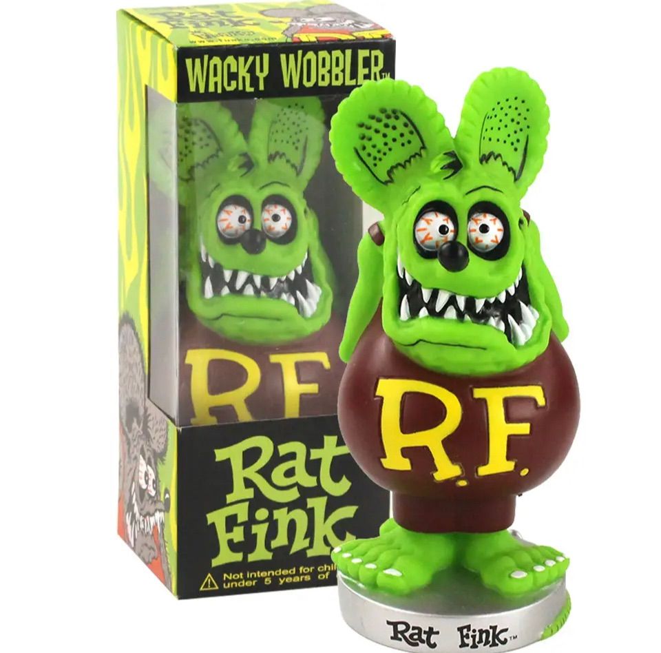 ラットフィンク Rat Fink ボビングヘッド ボビングヘッド(メタリック