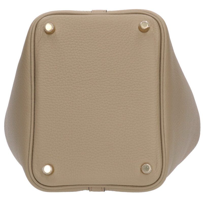 エルメス ピコタンロックPM W刻印 GD金具トリヨンクマンスハンドバッグ  