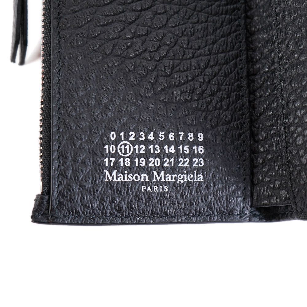 【新品】MAISON MARGIELA メゾン マルジェラ 三つ折り財布 WALLET CLIP 3 WITH ZIP メンズ【SA3UI0010 P4455】