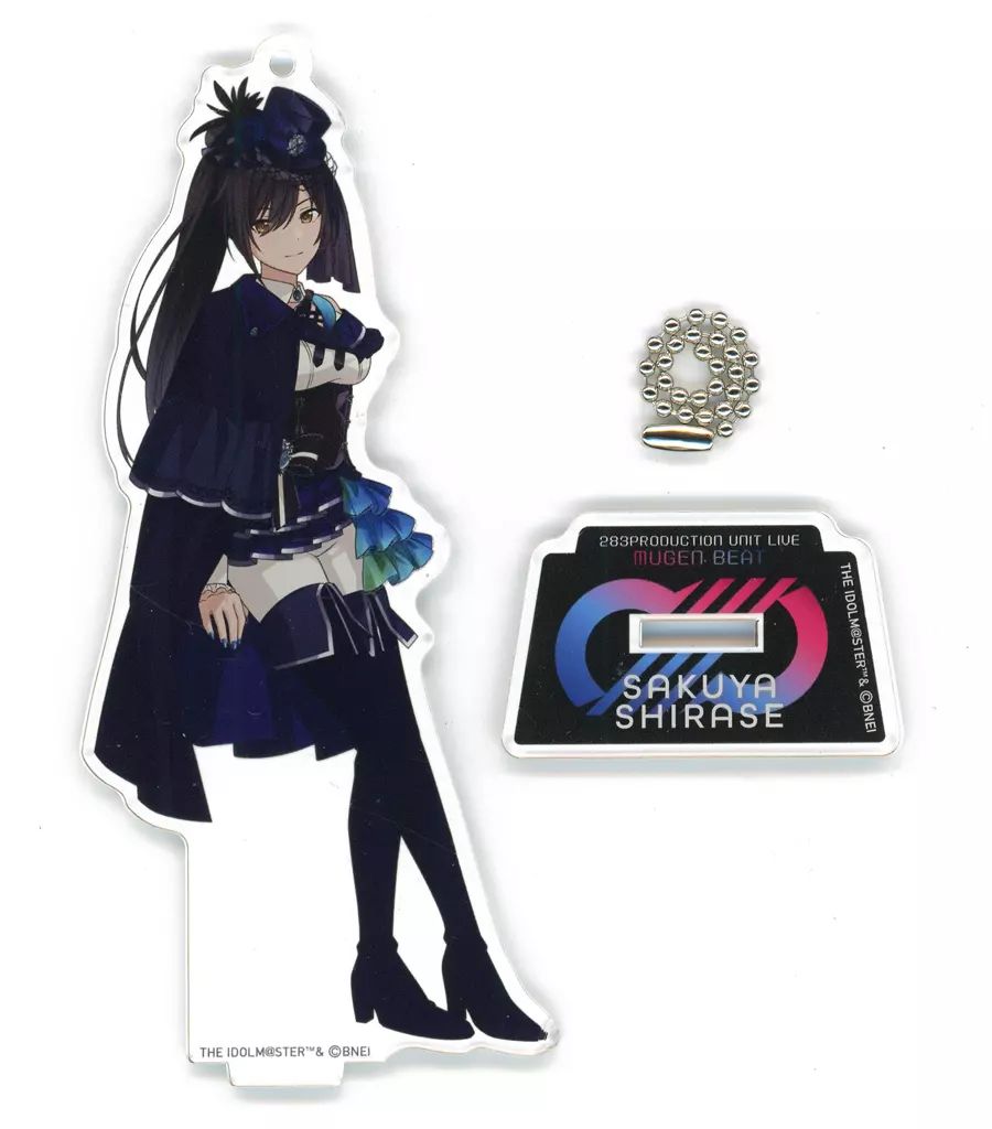 中古】雑貨 白瀬咲耶(MUGEN BEAT ver.) 公式アクリルスタンド