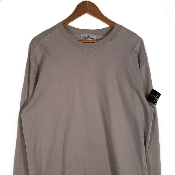 STONE ISLAND ヘビーウェイト　ロングスリーブ　Tシャツ　Mサイズ STONE ISLAND ヘビーウェイト ロングスリーブ Tシャツ XLサイズ